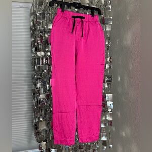 Scotch & Soda Maison Scotch Pink Satin Pant